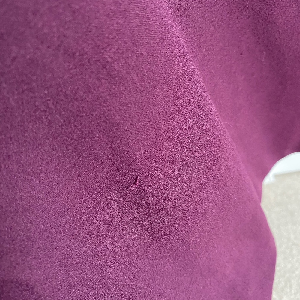 Size 16-Calvin Klein Deep Purple/Eggplant Dress - Picture 7 of 7